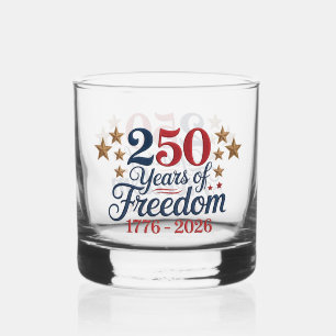 250 Jahre Freiheit Whiskyglas