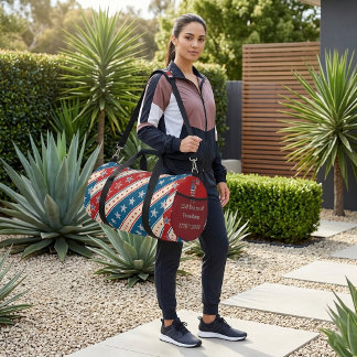250 Jahre Freiheits-Stars & Stripes Patriotische K Duffle Bag