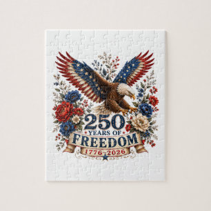250 Jahre Freiheitsadler 250. Jubiläum USA Puzzle