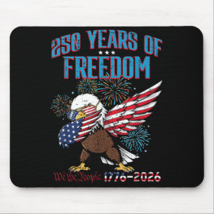 250 Jahre Freiheitsadler Dab 250. Jahrestag USA Mousepad