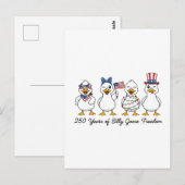 250 Jahre Gänseblümchen-Freiheit Semiquincentenn Postkarte (Vorne/Hinten)