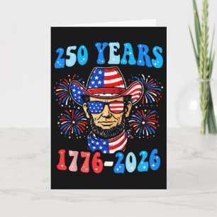250 Jahre George Washington 1776-2026 250. Jubiläu Karte