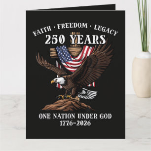 250 Jahre Glaube Freiheit Erbe Adler Karte