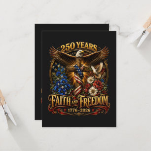 250 Jahre Glaube und Freiheit Amerika Einladung
