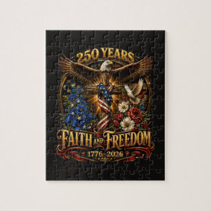 250 Jahre Glaube und Freiheit Amerika Puzzle