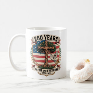 250 Jahre Glaube und Freiheit Kaffeetasse