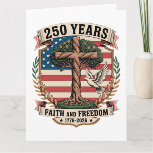 250 Jahre Glaube und Freiheit Karte