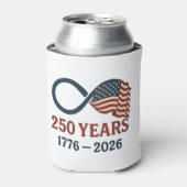 250 Jahre Jahrestag 1776-2026 USA Patriotic Dosenkühler (Kanne Vorderseite)