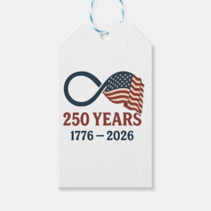 250 Jahre Jahrestag 1776-2026 USA Patriotic Geschenkanhänger