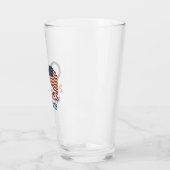 250 Jahre Jahrestag 1776-2026 USA Patriotic Glas (Links)