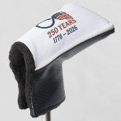 250 Jahre Jahrestag 1776-2026 USA Patriotic Golf Headcover (3/4 Vorderseite)