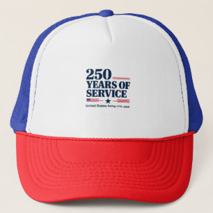 250 Jahre Jahrestag 1776-2026 USA Patriotic Truckerkappe