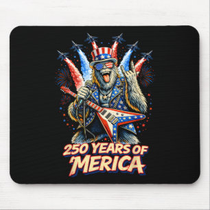 250 Jahre Merica 1776 2026 250. USA Patriotisch  Mousepad
