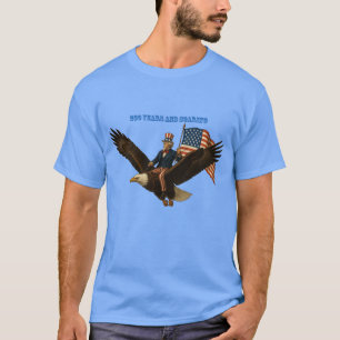 250 Jahre Onkel Sam, Weißkopfseeadler und amerikan T-Shirt