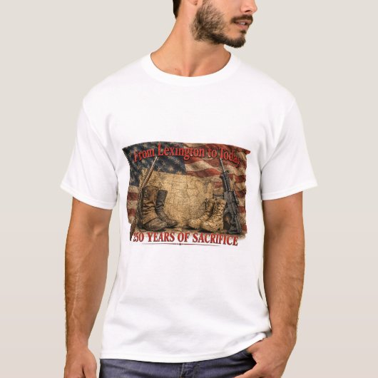 250 JAHRE OPFER T-Shirt (Vorderseite)