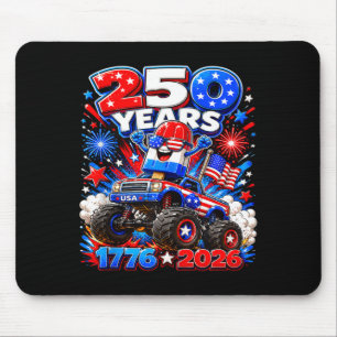 250 Jahre patriotische Eis am Stiel Kinder Amerika Mousepad