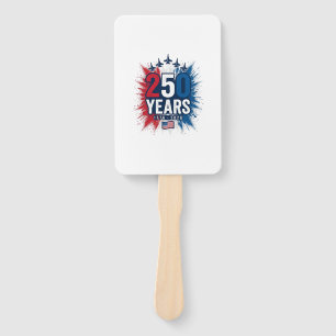 250 Jahre patriotisches Jets-Jubiläums-Vektordesig Fächer