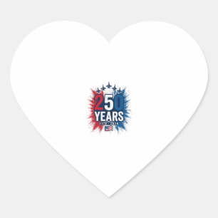 250 Jahre patriotisches Jets-Jubiläums-Vektordesig Herz-Aufkleber