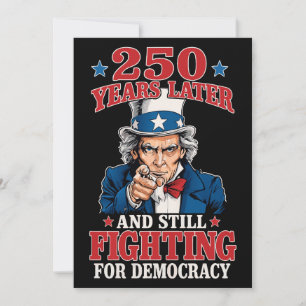 250 Jahre später und immer noch für die Demokratie Einladung