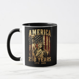 250 Jahre Statue der Freiheit 250. Jubiläum 4. Tasse