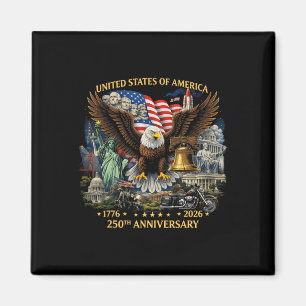 250 Jahre Statue Of Liberty Amerikanische Wahrzeic Magnet