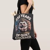 250 Jahre stiller Mut Igelkunst Tasche (Von Nahem)