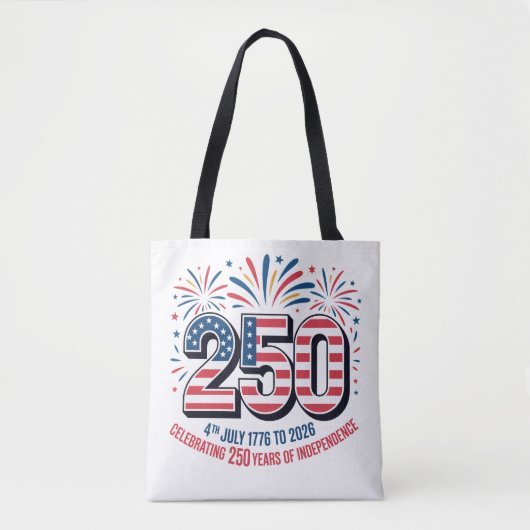 250 Jahre Unabhängigkeit Tasche (Vorderseite)