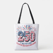 250 Jahre Unabhängigkeit Tasche (Rückseite)