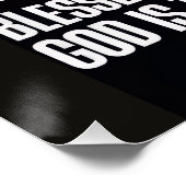 250 Jahre unter Gott Poster (Ecke)