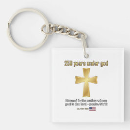 250 Jahre unter Gott Schlüsselanhänger