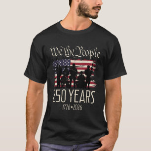 250 Jahre US-Flagge 250. Jubiläum Amerikanische Ge T-Shirt