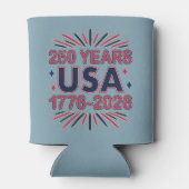 250 Jahre USA | 1776-2026 Halbjahr Dosenkühler (Rückseite)