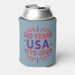 250 Jahre USA 1776-2026 Halbjahr Dosenkühler