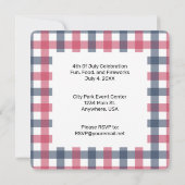 250 Jahre USA | 1776-2026 Halbjahr Einladung (Rückseite)