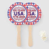 250 Jahre USA | 1776-2026 Halbjahr Fächer