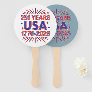 250 Jahre USA   1776-2026 Halbjahr Fächer