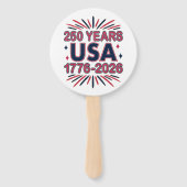 250 Jahre USA | 1776-2026 Halbjahr Fächer (Vorderseite)