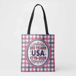 250 Jahre USA 1776-2026 Halbjahr Tasche