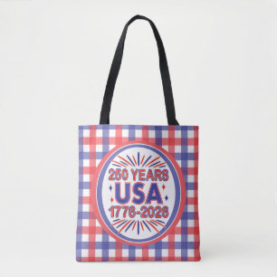 250 Jahre USA 1776-2026 Halbjahr Tasche