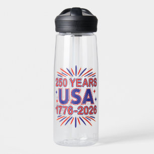 250 Jahre USA 1776-2026 Halbjahr Trinkflasche