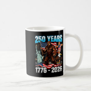 250 Jahre USA 1776 2026 patriotisch Freiheit Bigfo Kaffeetasse
