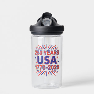 250 Jahre USA 1776–2026 Semiquincentennial Trinkflasche