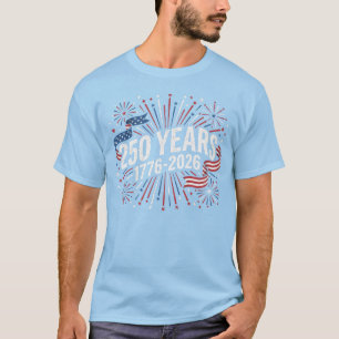 250 Jahre USA 4. Juli T-Shirt