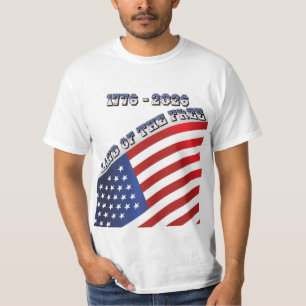 250 Jahre USA  Freiheit 1776-2026 Patriotisch T-Shirt