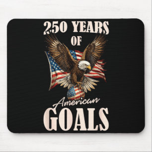 250 Jahre USA Fußball Adler 250. Jubiläum 4. Mousepad