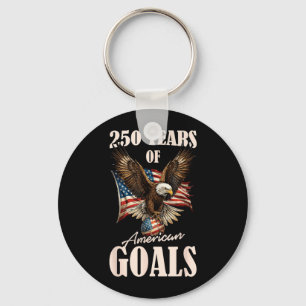 250 Jahre USA Fußball Adler 250. Jubiläum 4. Schlüsselanhänger
