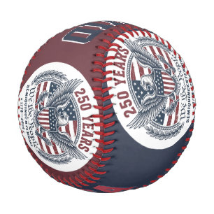250 Jahre Wir, das Volk Adler-Emblem Baseball