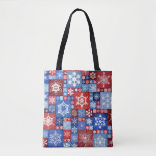 250-Jahres-Jubiläums-Schneeflockenkollage Tasche