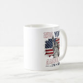 250. Jahrestag Amerika 1776-2026 Kaffeetasse (VorderseiteRechts)