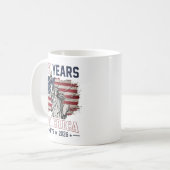 250. Jahrestag Amerika 1776-2026 Kaffeetasse (Vorderseite Links)